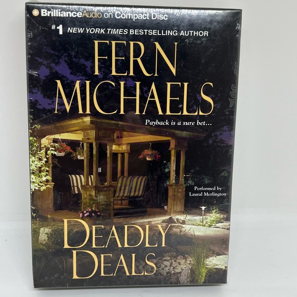 Deadly Deals by Fern Michaels audiobook new sealed - Picture 1 of 6
